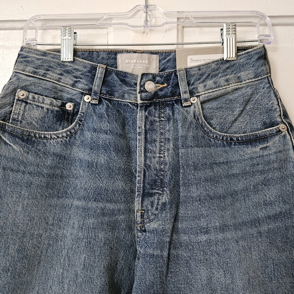 Everlane The Curvy 90s Cheeky Straight Crop Jean Women's Size 28 - Picture 2 of 9